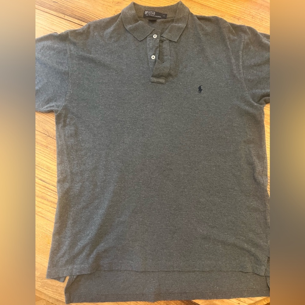 Ralph Lauren Charcoal Polo Shirt for Men